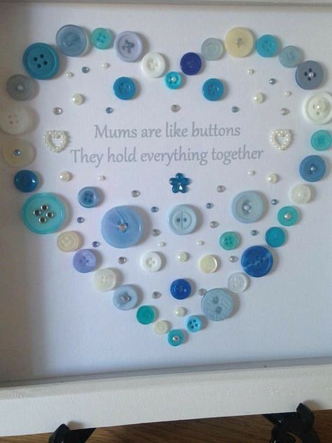 I Love You Mum, Step Mum, White Box Frame, Love You Mum, Design Picture, Art Heart, Heart Pictures, Diy Coasters, Handmade Heart