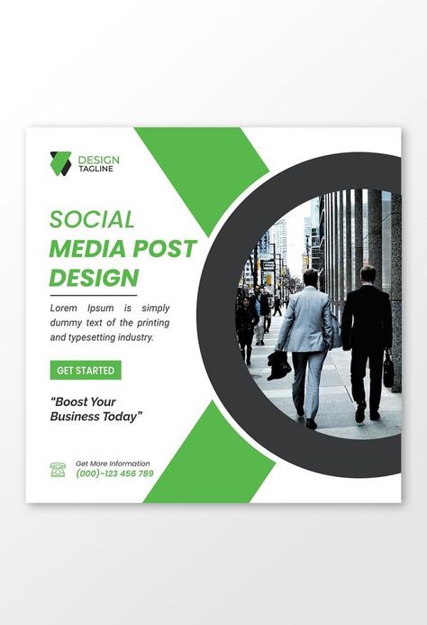 Modern social media post design template#pikbest#templates Social Media Advertising Design, About Social Media, Social Media Post Design, Presentation Video, Social Media Design Inspiration, Powerpoint Word, Steel Post, Email Campaign, Post Design