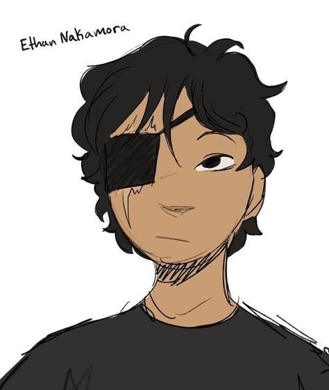 Ethan Nakamura Fan Art, Tragic Characters, Ethan Nakamura, Pjo Fanart, Luke Castellan, Percy Jackson Fan Art, Percy Jackson Characters, Kane Chronicles, Percy Jackson Art