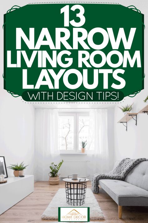 Narrow Living Room Dining Room Combo, L Shaped Living Room Layout, Living Room Without Tv, Narrow Living Room Design, Long Living Room Layout, Narrow Family Room, Living Room Zones, Long Narrow Rooms, Small Tv Room