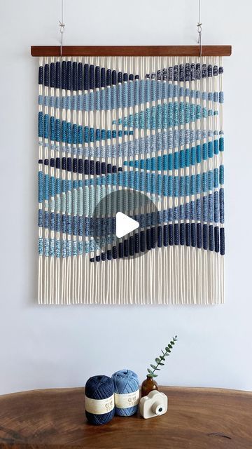 성민재 on Instagram: "2322
.
90 x 70 cm
rope, linen yarn
.
macrame wallhanging" Rope Wall Art Diy, Macrame Diy Patterns, Yarn Art Diy, Diy Wall Hanging Yarn, Macrame Rug, Yarn Macrame, Art Yarn Weaving, Wall Macrame, Boho Yarn