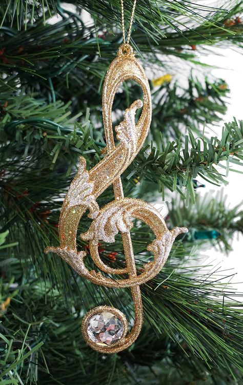 Musical Christmas Tree Decorations, Music Note Christmas Ornaments, Christmas Music Aesthetic, Christmas Instruments, Merry Christmas Wallpapers, Music Christmas Tree, Musical Christmas Decorations, Music Christmas Gifts, Christmas Ornaments 2023