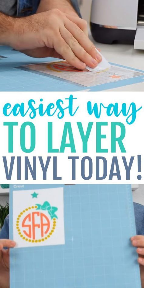 Vinyle Cricut, Cricut Explore Air Projects, Cricut Help, Cricut Hacks, Cricut Supplies, Cricut Explore Projects, Layered Vinyl, Cricut Projects Beginner, Circuit Projects