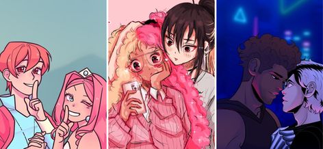 Looking for some #LGBTQ webtoons to read this fall? Check out our list of romance, slice of life, and fantasy webtoons HERE: Queer Animes To Watch, Lgbtq Animes To Watch, Best Lgbtq Movies, Lgbtq Netflix Shows, Gay Best Friend, Lgbtq Graphic Novels, Finding Love, Slice Of Life, Cute Characters