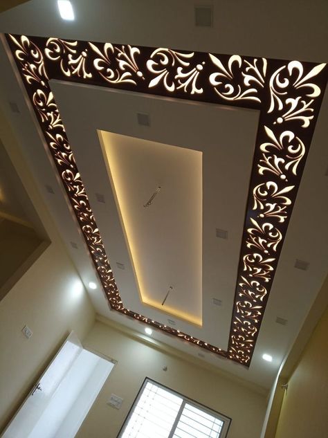 Plaster Ceiling Design, Drawing Room Ceiling Design, Simple False Ceiling Design, Luxury Ceiling Design, Simple Ceiling Design, Lights Wallpaper, Down Ceiling Design, False Ceiling Bedroom, Pvc Ceiling Design