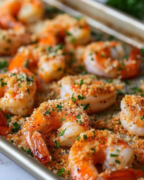 My hubby is a huge fan of shrimp and ever since I made this dish, he would keep requesting it! Stuffed Shrimp Casserole, Baked Lobster, Baked Stuffed Shrimp, Supper Meals, Parmesan Shrimp, Garlic Parmesan Shrimp, Shrimp Casserole, Stuffed Shrimp, Zucchini Quiche