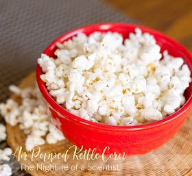 Air Popper Popcorn Recipes, Air Popped Popcorn Recipe, Movie Treats, Sweet And Salty Popcorn, Homemade Kettle Corn, Kettle Corn Recipe, Popcorn Recipes Sweet, Kettle Corn Popcorn, Popcorn Recipes Easy