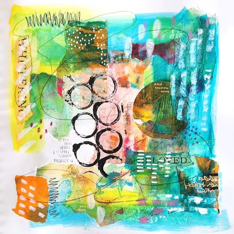 Tried a new way of working. Layered printed papers, acrylic paint and mark making. #abstractart #artoftheday #collageart #modernart #homedecor Mark Making Art, Summer Projects, July 28, Mark Making, Art Styles, Printed Paper, Art Day, Collage Art, Acrylic Paint