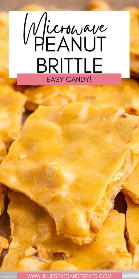 Easy Peanut Brittle, Easy Peanut Brittle Recipe, Homemade Peanut Brittle, Microwave Peanut Brittle, Peanut Brittle Recipe, Brittle Recipes, Recipes Chocolate, Candy Recipes Homemade, Blogger Photos