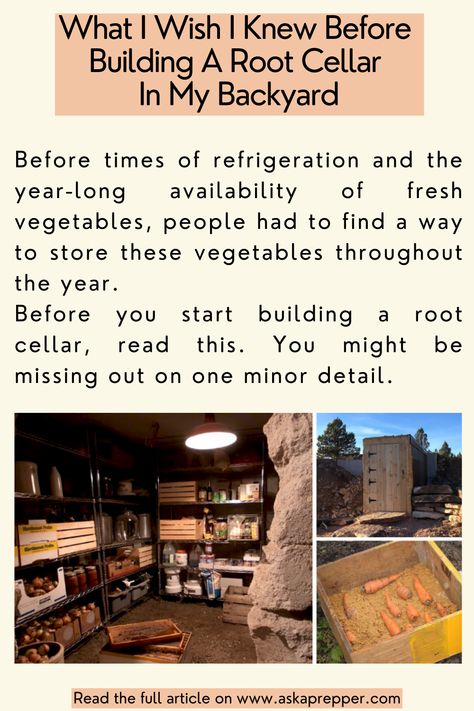 Building A Root Cellar, Root Cellar Plans, Make It Or Break It, Off Grid Homestead, Homesteading Diy, Root Cellar, Homestead Farm, Fruit And Vegetable Storage, Homesteading Skills