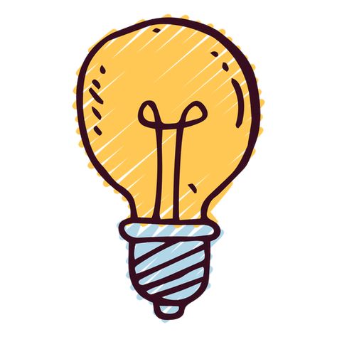 Doodle Lightbulb, Light Bulb Aesthetic, Lightbulb Doodle, Google Aesthetic, Lightbulb Icon, Bulb Vector, Note Icon, Notes Icon, Anniversary Ideas For Him