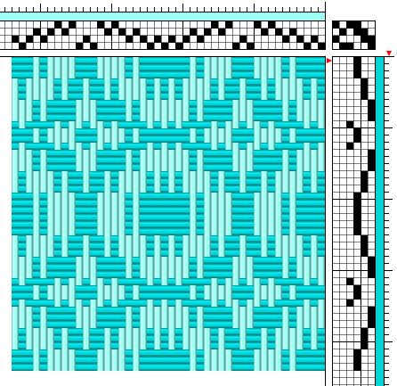 weaving handspun, overshot, four shaft weaving, weaving draft Weaving Drafts 4 Shaft, Rug Weaving Loom, Overshot Weaving, Weaving Patterns Loom, Spin City, Floor Loom, Inkle Weaving, Rigid Heddle Weaving, Inkle Loom