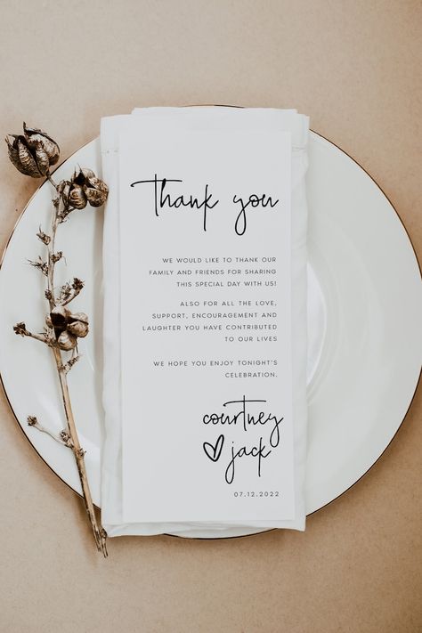 Engagement Party Thank You Cards Wording, Wedding Gift Thank You, Thank You Table Decorations, Table Card Wedding, Name Table Wedding, Name Cards Wedding Table, Wedding Table Ideas Receptions, Wedding Card Table Ideas, Table Names Wedding Ideas