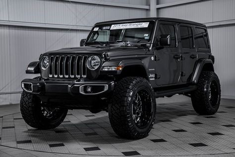 Black Jeep Wrangler Unlimited, Blue Jeep Wrangler, Black Jeep Wrangler, Jeep Sahara, Used Jeep Wrangler, Car View, Stuff To Buy, Blue Jeep, Wrangler Unlimited Sahara