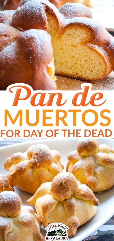 Festival Buns, Mexican Holiday Recipes, Dead Bread Recipe, Day Of The Dead Bread, Cottage Loaf, Bread Of The Dead, British Baking Show Recipes, Day Of The Dead Celebration, Mexican Sweet Breads