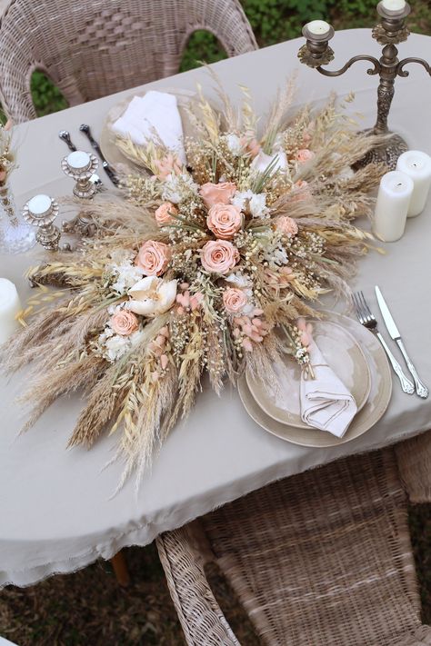 Please be informed that our TABLE and ARCH Flowers have the SAME SIZES; so for example you can get one of those and use for multiple purposes if your wedding organization supports... Please also check the links below for matching items: Matching Bouquet: https://gulflorawedding.etsy.com/listing/1160750551 Matching ARCH https://gulflorawedding.etsy.com/listing/1687161437 - Please read our policies and product details before ordering. Please contact us if there is any problem. It is designed and h Blush And Champagne Wedding Decorations, Wedding Rose Gold Theme Decor, Boho Pampas Centerpiece, Dusty Rose Table Setting Wedding, Boho Wedding Reception Indoor, Boho Centerpieces Wedding, Classy Western Wedding, Boho Centerpieces, Rose Gold Wedding Theme