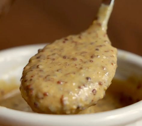 Gordon Biersch Czech-Style Pilsner Mustard Recipe Gordon Biersch Recipes, German Mustard Recipe, Czech Style, Homemade Mustard, Bbq Shop, Dry Rubs, Delicious Dips Recipes, Mustard Recipe, Party Hosting