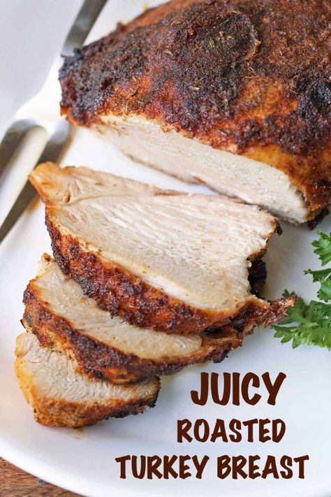 Turkey Breast Recipes, Turkey Tenderloin Recipes, Boneless Turkey Breast, Cooking Turkey Breast, Turkey Tenderloin, Oven Roasted Turkey, Turkey Breast Recipe, Roast Turkey Breast, Baked Turkey