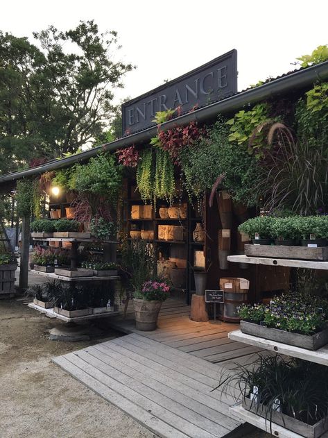 Small Garden Center Ideas, Plant Shop Exterior, Garden Shop Display, Mobile Plant Shop, Garden Bakery, Fall Aesthetic Decor, Fall Room Inspiration, Coffee Shop Garden, Fall Room Decor Ideas