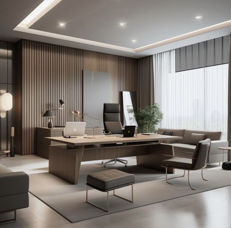 Ceo Office Design Luxury, Office Interior Design Luxury, Executive Office Design, Small Office Design Interior, Bathroom Aesthetics, Kids Shared Bedroom, Small Office Design, Bedroom Teen, Modern Home Offices