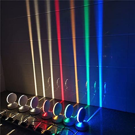 LED Window Sill Light，RGB Wall Lamp，360 Degree Corridor Ray Light,12W Wall Sconce,Colorful Remote Door Frame Line Wall Lamps for Bedroom Aisle Bar Family (Multi-Colored) - - Amazon.com Light Walls, Led Window, Lead Windows, Corridor Lighting, Wall Lamps Bedroom, Light Rays, Indoor Wall Lights, Led Ceiling Lamp, Modern Wall Sconces