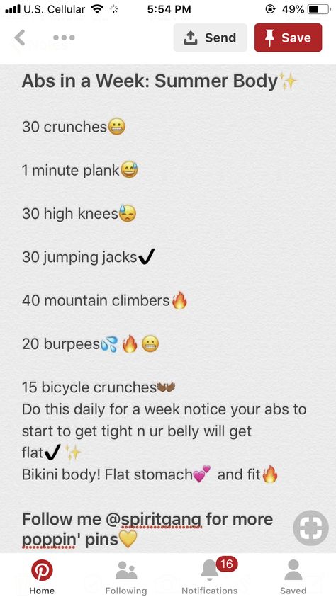 Flat Stomach In 1 Week, Workout For Teens, Teen Workout, Workout Morning, Flat Stomach Workout, Workouts For Teens, Summer Body Workouts, Workout For Flat Stomach, Quick Workout Routine