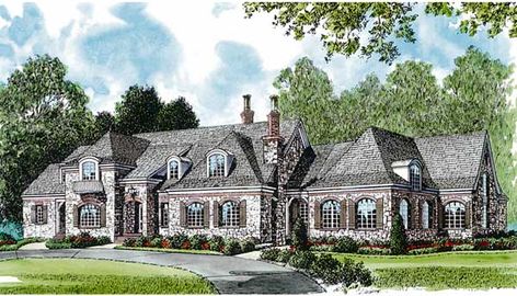 European House Plan - 5 Bedrooms, 5 Bath, 9611 Sq Ft Plan 106-635 Chateau House Plans, Mountain House Plan, European Plan, Luxury Plan, European House Plans, French Country House Plans, European House Plan, Monster House Plans, Monster House