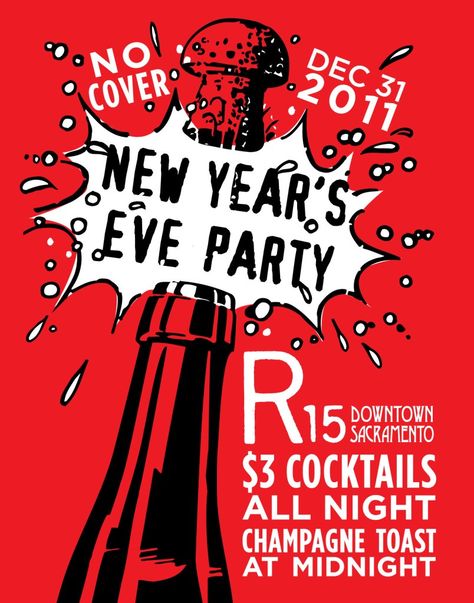 New Year's Eve Flyer, New Years Eve Party Ideas, Halloween Prizes, Skincare Products Photography, New Years Poster, New O, Party Poster, New Years Sales, Wedding Signage