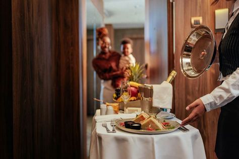 This Is the Most Popular Room Service Order in the World, According to Hotels.com Room Service Food, Room Service Hotel, Hotel Room Service, Ashford Castle, Miami Airport, Castles In Ireland, Hotel Food, Hotel Services, Modern Hotel