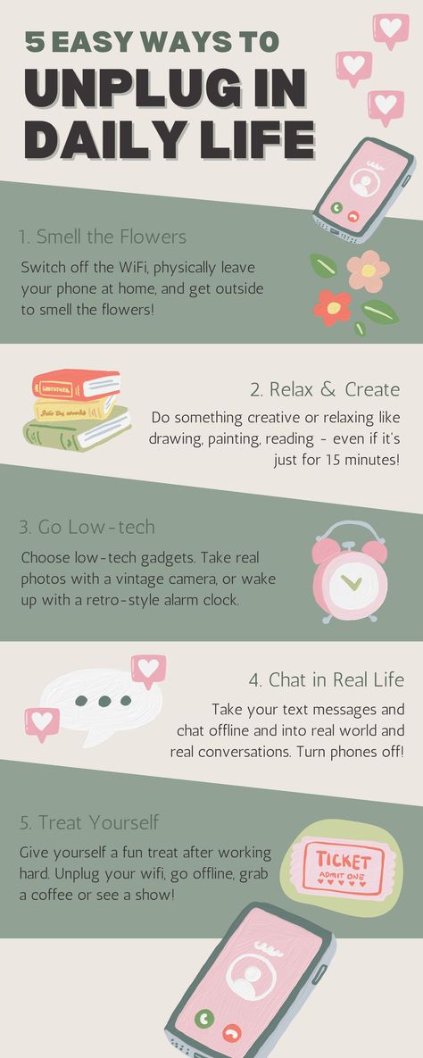 5 Ways To Unplug in Daily Life Planning Excel, Dashboard Template, Digital Detox, Low Tech, Template Instagram, Vintage Camera, Infographic Templates, Screen Time, Life Advice