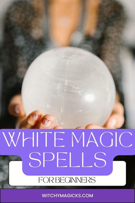 Unlock the power of white magic with simple spells! Learn how to create positive change in your life through accessible spells that promote healing and good intentions. #BeginnerMagic #WhiteMagicSpells #PositiveChange Positive Spells Witchcraft, Good Spells Magic, Spells With White Candles, White Magic Revenge Spell, White Magic Spells For Beginners, Real Magic Spells That Work, Positive Spells, One Word Spells, Good Spells