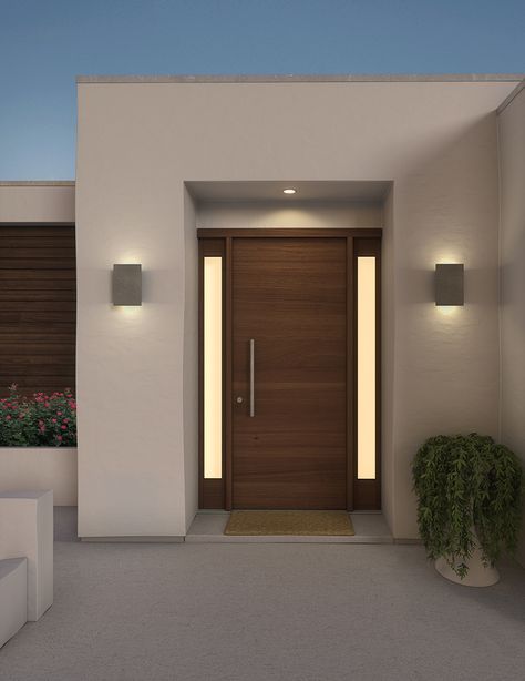 Modern Entrance Door, Modern Exterior Doors, Eksterior Modern, Modern Entry, Modern Entrance, تصميم للمنزل العصري, Entrance Door Design, Door Design Modern, Main Door Design