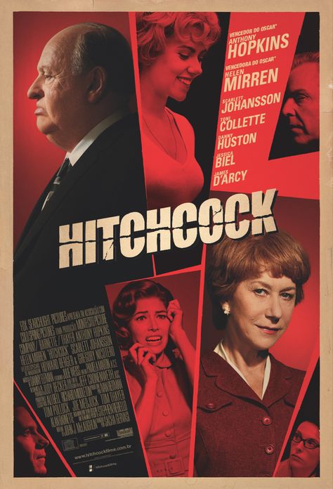 Danny Huston, Hitchcock Film, James D'arcy, Movie Artwork, Film Poster Design, Academy Award Winners, Movie Posters Design, Anthony Hopkins, Helen Mirren