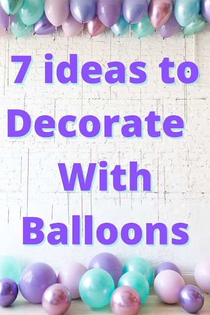 7 Ideas to Decorate Your Party With Balloons How To Decorate With Balloons, Decorate With Balloons, Hanging Balloons, Balloon Party, Birthday Party Balloon, Southwest Florida, Twin Boys, Festive Tables, Outdoor Event