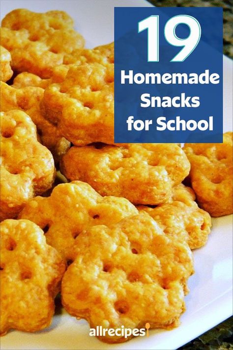 No Preservative Snacks, Kids Lunch Snack Ideas, Kindergarten Snack Ideas Schools, Diy Lunch Snacks, School Snack Ideas For Teens, Baked School Snacks, Savory After School Snacks, School Snack Ideas For Kids Lunch Boxes, Kid School Snack Ideas