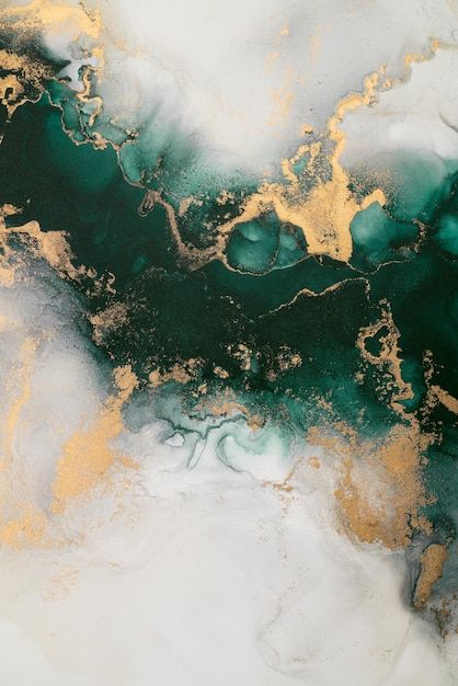 Emerald Marble, Environment Issues, Jade Marble, Marble Effect Wallpaper, Hur Man Målar, Acoustic Wall, Marble Wallpaper, Tableau Art, Alcohol Ink Painting