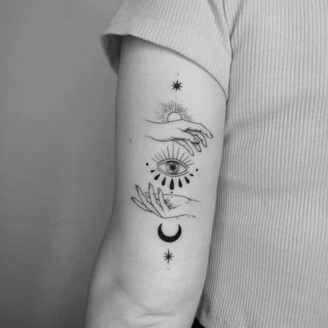 3rd Eye Tattoo, Designer Tattoo, Third Eye Tattoos, Eye Tattoos, Inspo Tattoo, Tattoo Designer, Chakra Tattoo, Evil Eye Tattoo, Shop Tattoo