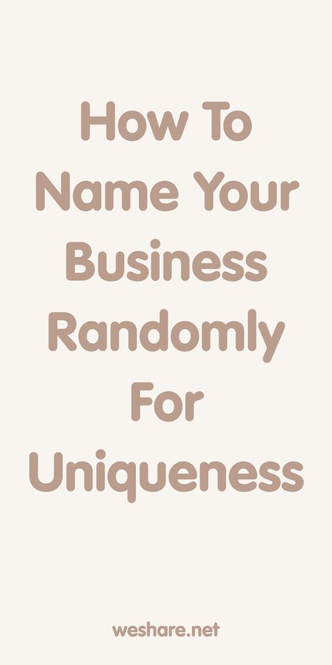 How to Name Your Business Randomly for Uniqueness Names For Graphic Design Business, How To Make A Business Name, Page Name Ideas Facebook Aesthetic, Naming A Business Inspiration, Cute Names For Small Business, Aesthetic Brand Name Ideas, Esthetic Business Names Ideas, Cool Brand Names Ideas, Crystal Business Name Ideas