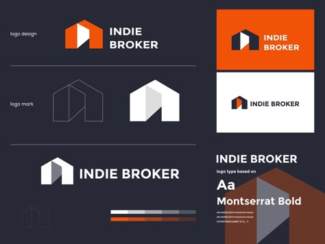 Broker Logo, Logo Proposal, Brand Colors Inspiration, Lightning Bolt Tattoo, Design Folder, Bolt Tattoo, Property Branding, Proposal Design, Colors Inspiration