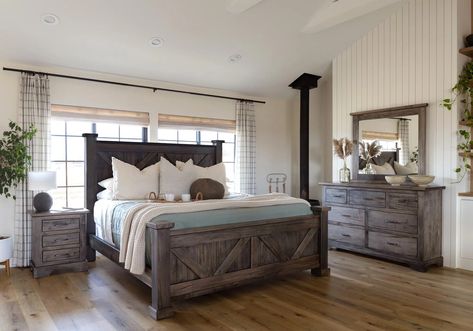 Rustic wood walls