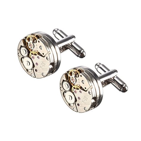 #mens #watches BABAN Deluxe Steampunk Watch Mens Vintage Watch Movement Shape Cufflinks Come In An Elegant Storage Display Box Steampunk Mode, Men Steampunk, Graduation Gifts For Guys, Steampunk Men, Steampunk Watch, Mens Cuff, Steampunk Gears, Men's Vintage Watch, Storage Display