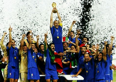 2006 World Cup Winners - Italy. World Cup List, Italy World Cup, Inspirational Soccer Quotes, Paolo Rossi, World Cup Games, Italy Soccer, Alessandro Del Piero, Giuseppe Meazza, Fifa Football