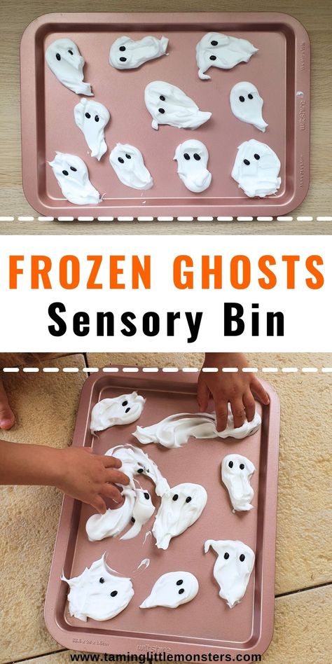 Sensory Activity For Toddlers, Halloween Lesson Plans, Sensory Bin Ideas, Halloween Activities For Toddlers, Halloween Activities Preschool, Toddler Sensory Bins, Halloween Arts, Halloween Lesson, Halloween Crafting