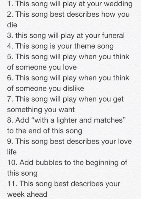 Put your music on shuffle and do this:) comment what you get! It's easier if you write it down first so you can put it all in one comment so yeah Music Challenge, Song Challenge, What To Do When Bored, Sleepover Things To Do, Song Suggestions, Music Recommendations, Writing Inspiration Prompts, Mood Songs, Music Mood