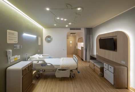 Ward Room, Healthcare Interior Design, Children Health, Hospital Architecture, Children Hospital, Hospital Interior, Vip Room, Hospital Room, Hospital Interior Design