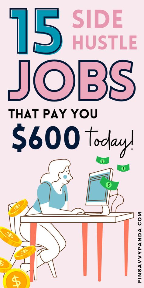 Ready to make $600 fast? Start with a high-impact side hustle that fits your lifestyle and helps you earn extra money quickly. Whether you want to make money from home or seek flexible opportunities, these ideas can boost your income in no time. Turn your skills into cash and enjoy financial freedom on your own terms. Side Business Ideas Extra Money, Side Jobs From Home Extra Money, Free Money Now, Side Hustle Ideas At Home, Side Hustle Passive Income, Easy Online Jobs, Earn Money Fast, Make Money Today, Easy Money Online