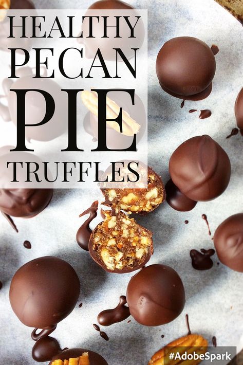 Pecan Pie Truffles, Healthy Pecan Pie, Pecan Balls, Crunchy Caramel, Paleo Vegetarian Recipes, Vegan Pecan Pie, Vegan Pecan, Snack Balls, Caramel Truffle