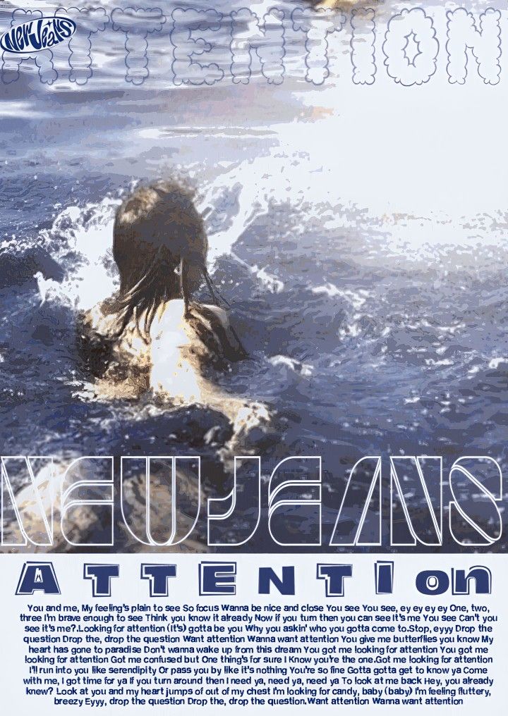 an advertisement for the new orleans attention, featuring a large bird swimming in the water