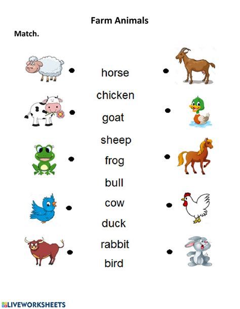 Farm Animals Activities - English ESL Worksheets For