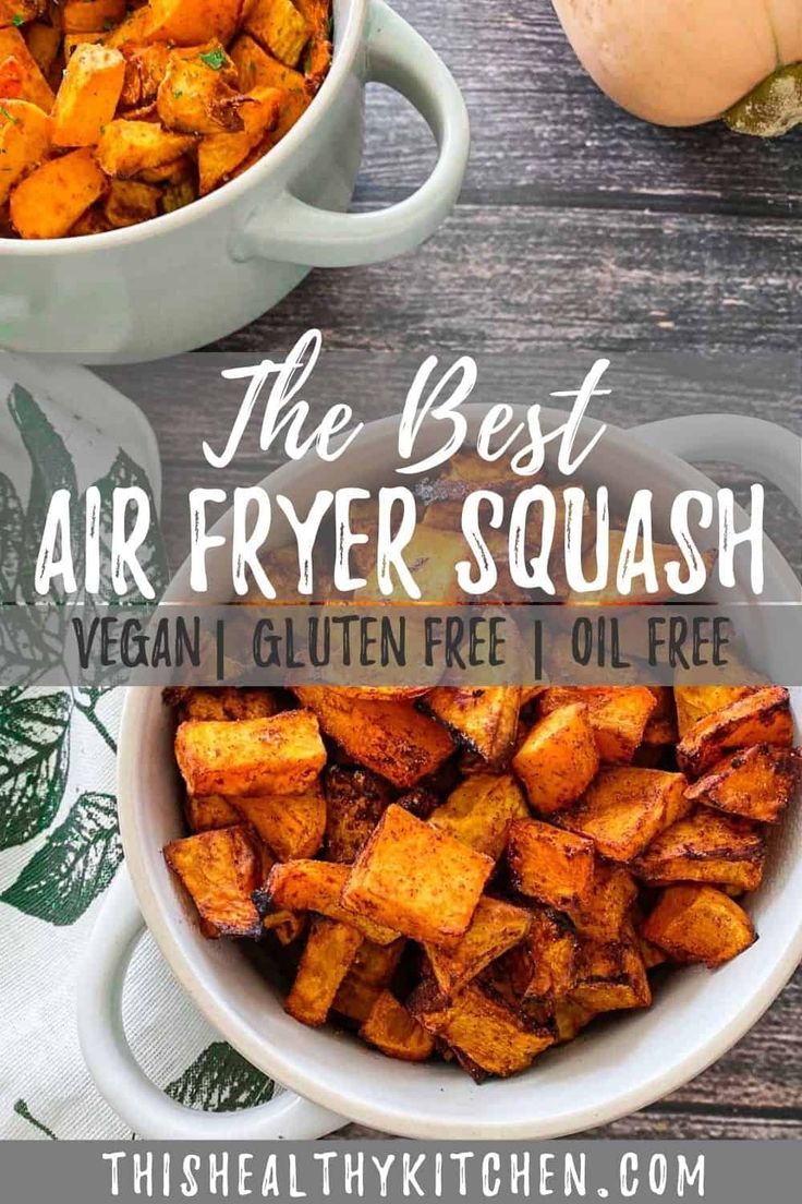 the best air fryer squash recipe is made in one pot and ready to be eaten